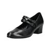 Pumps GABOR COMFORT "Gabor Comfort Pumps Leder", Damen, Gr. 38, schwarz, Leder, casual, Schuhe