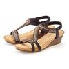 Sandalette VIVANCE "Sommerschuh", Damen, Gr. 38, schwarz, Obermaterial: 100% Synthetik. Futter: 100% Lederimitat. Decksohle: 100% Textilmaterial. Laufsohle: 100% Synthetik, unifarben, feminin, Schuhe, Sandale, Sommerschuh mit Glitzerdetails und...