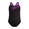 Badeanzug SPEEDO "für Mädchen", Mädchen, Gr. 164 (158), N-Gr, lila, Obermaterial: 80% Nylon, 20% Elasthan, sportlich, Badeanzüge, schnell trocknend
