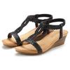 Sandalette VIVANCE "Sommerschuh", Damen, Gr. 41, schwarz, Obermaterial: 100% Textilmaterial. Futter: 100% Lederimitat. Decksohle: 100% Textilmaterial. Laufsohle: 100% Synthetik, unifarben, feminin, Schuhe, Sandale, Sommerschuh mit Glitzerdetails und...