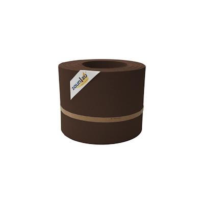 zaun|zu® Sichtschutz PP Sichtschutzstreifen Doppelstabzaun Braun,10x 2,55m Image