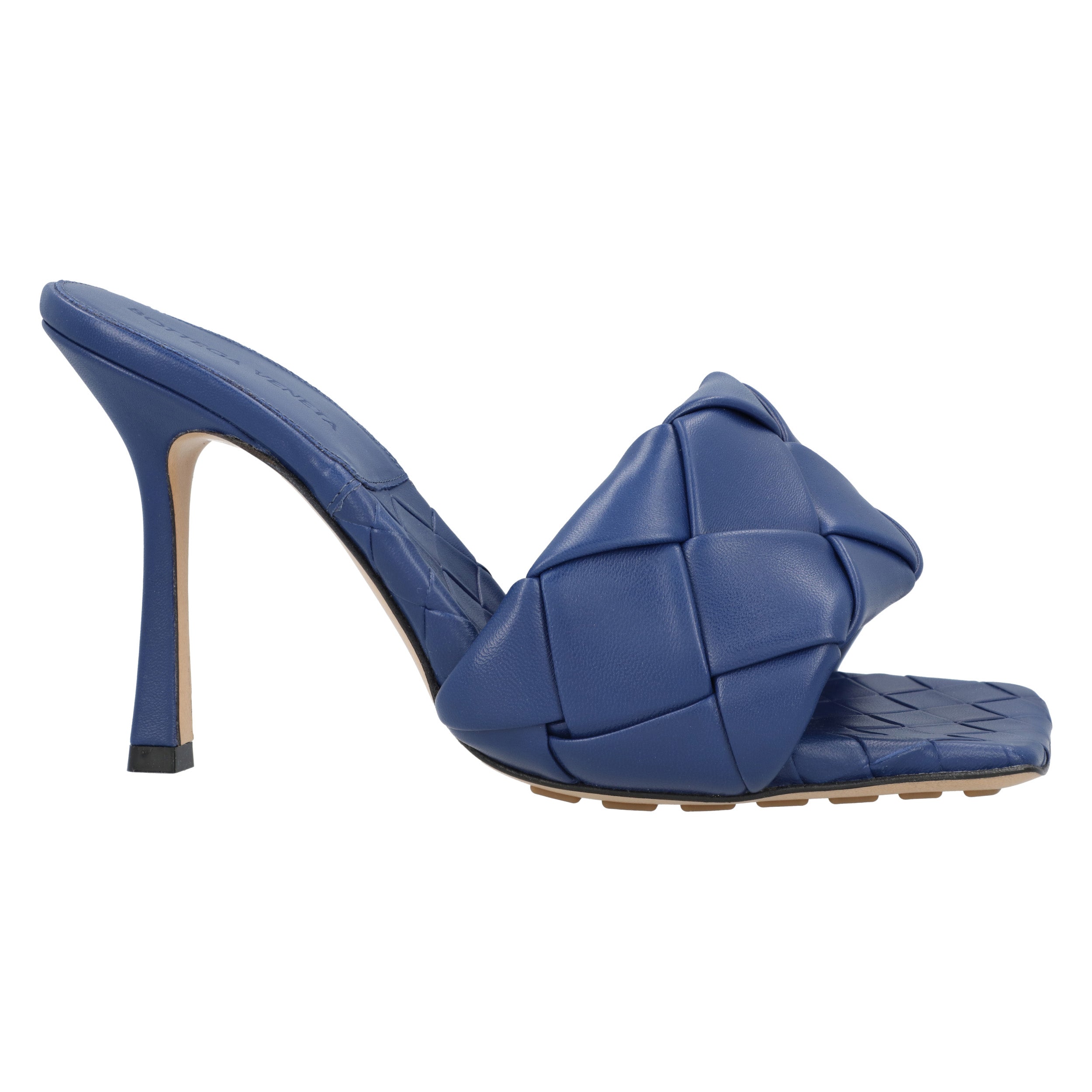 Bottega Veneta Lido Mule blau US 39
