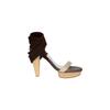 Barbara Bui – Absatzschuhe mit Schnürung aus Wildleder und Schlangenleder – 10er