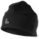 LÖFFLER Unisex hat vindstopper varm fleece Mütze, Schwarz, 1 EU