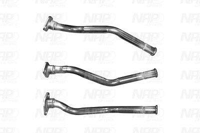 Nap Carparts Abgasrohr [Hersteller-Nr. CAC10270] für Renault Image