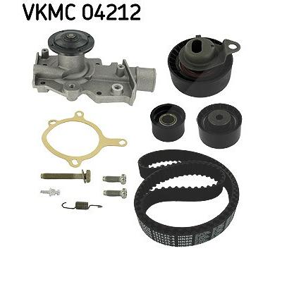 Skf Wasserpumpe + Zahnriemensatz [Hersteller-Nr. VKMC04212] für Ford Image