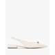 Kate Spade Womens Hallie Perforated Leather Slingback Flat - Beige - Size UK 4.5 | Kate Spade Sale | Discount Designer Brands