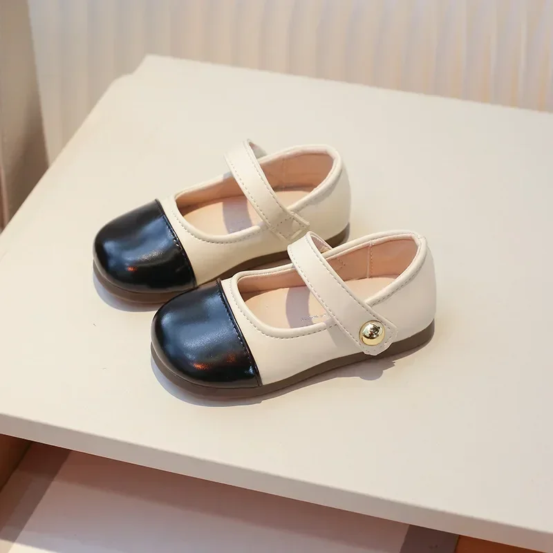 Mädchen Schuhe Kinder Prinzessin Kleine PU Leder Schuhe Frühling Herbst Neue Mary Jane Wohnungen Baby Duftende Tanz Schuhe Image