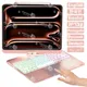 360 ° Custodia con tastiera magica per iPad 11th A16 2025 10th Gen 10.9 8/9th 10.2 Custodia per iPad Air 5 4 3 10.5 11 13 iPad Pro 11 12.9 13