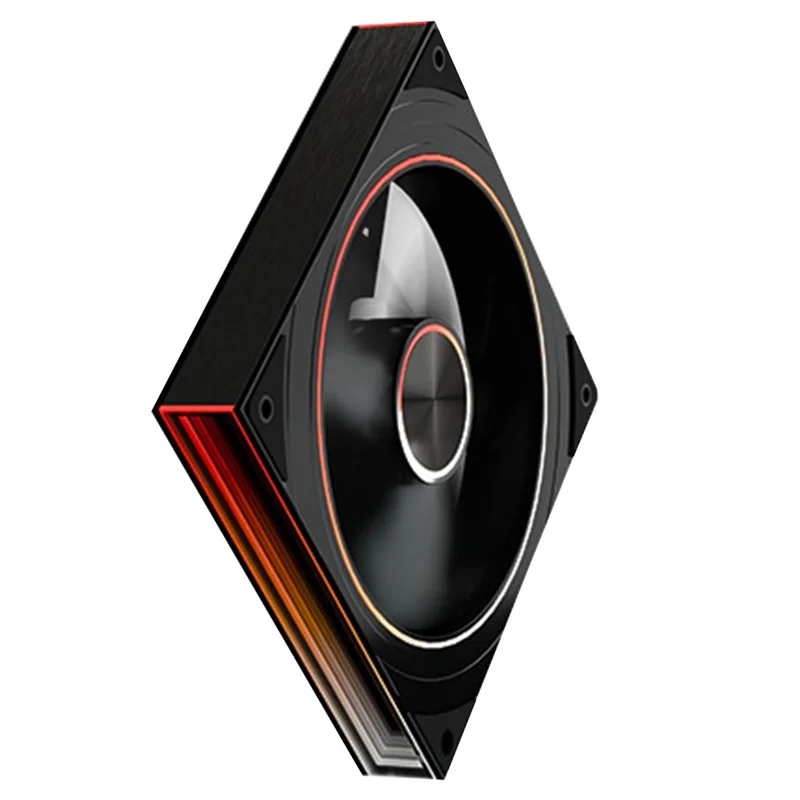 Stabile Leistung – PC-Gehäuselüfter, Sternring, 140 mm ARGB-Gehäuselüfter, 5 V, 3-polig, ARGB, zyklischer Spiegel, Lichteffekt, Lian PWM 650 bis 1800 U/min, Coo Image