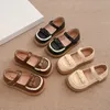 Mode Neue Baby Mädchen Weiche Sohle Frühling Herbst Bogen Prinzessin Schuhe Schule Student Wohnungen Loafer Schuhe Kinder Größe 22-33