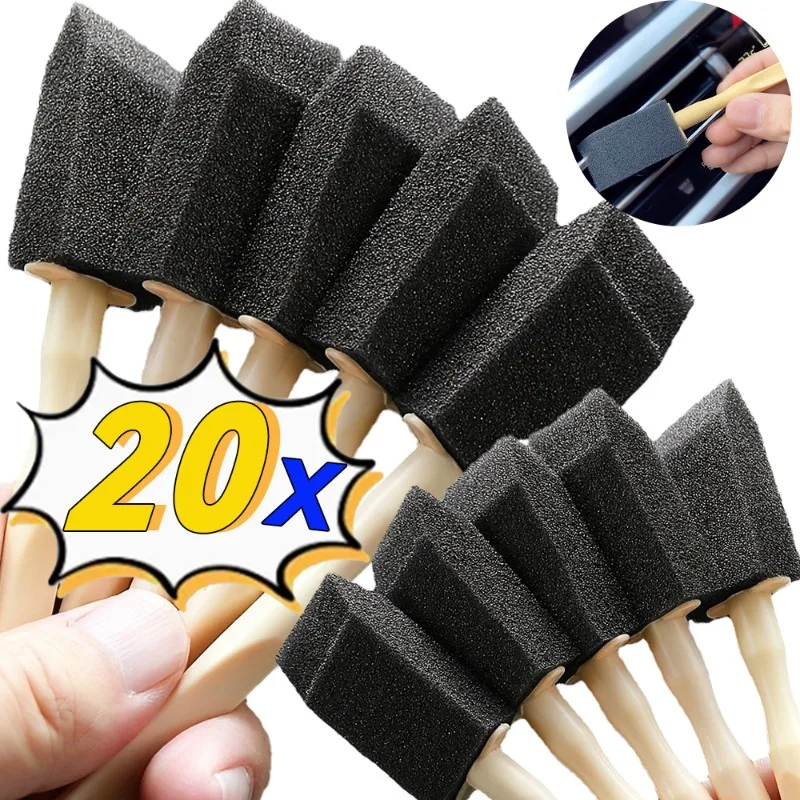 Auto Klimaanlage Vent Reiniger Reinigung Pinsel Detaillierung Peeling Pinsel Outlet Waschen Duster Staub Entfernung Auto Innen Sauber Werkzeug Image