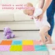 Tapis d'activité de développement précoce pour bébé, intégration sensorielle de la petite enfance, pavé tactile, entraînement rampant, Cognition des couleurs