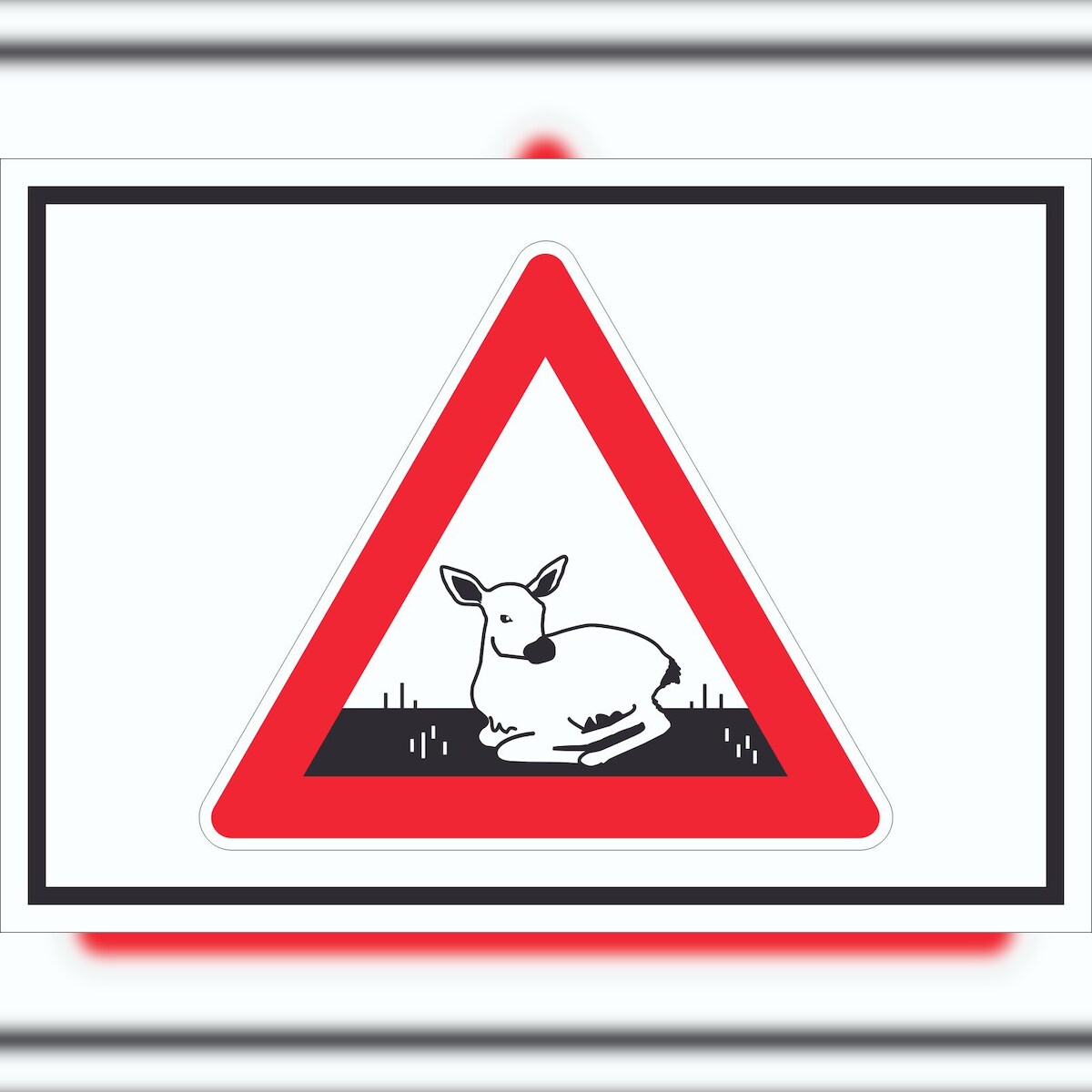 HB-Druck Achtung Setzzeit Symbol Schild A1 (594x841mm) Image