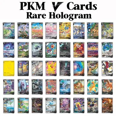 Foil V Card PKM Rare Holographic High quality cartas Collection Toys Gifts juegos de mesa Giratina/Lugia /Dragonite/Rayquaza/ V