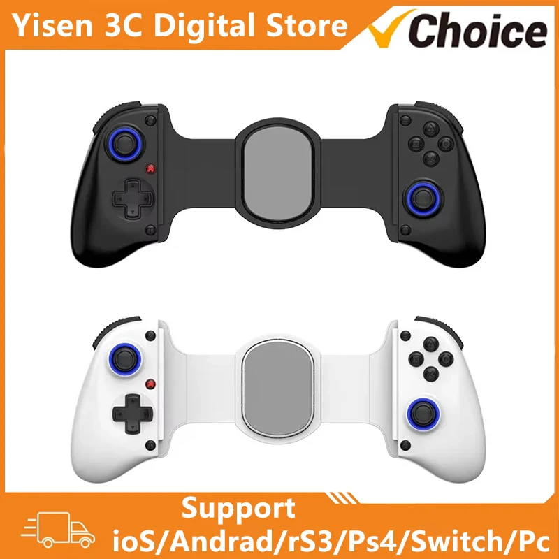 BSP-D11/D11S Stretching Wireless Game Controller für SWITCH/Android/Apple IOS Tablet für PS3/PS4/XBOX Gamepad Streaming