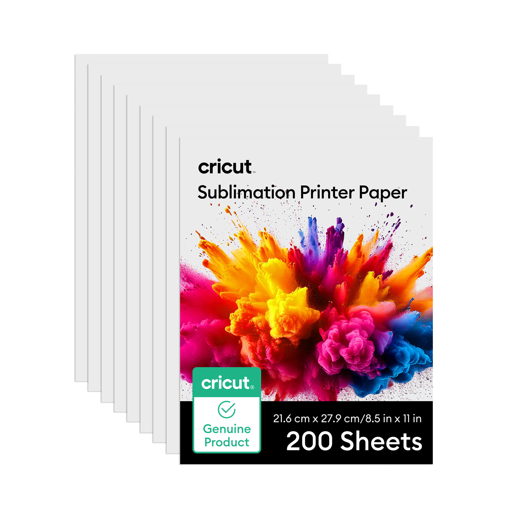 Cricut Sublimation Printer Paper | 8.5 in x 11 in | 200 Count