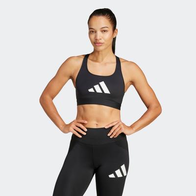 Sport-BH ADIDAS PERFORMANCE "PWRCT BL BRA", Damen, Gr. XL, N-Gr, schwarz, Obermaterial: 91% Polyester, 9% Elasthan, sportlich, BHs Image
