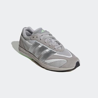 Sneaker ADIDAS SPORTSWEAR "LIGHTBLAZE LP E", Gr. 39, grau two, silber metallic, semi grün spark, Textil, Leder, sportlich, Schuhe Image