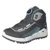 Sneaker RICOSTA "Terra WMS: normal", Kinder, Gr. 34, bunt (schwarz, türkis), Synthetik, Textil, kontrastfarbene Details, casual, Schuhe, Schnürschuh mit Sympatex-Membrane, Größenschablone zum Download