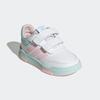 Klettschuh ADIDAS SPORTSWEAR "TENSAUR HOOK AND LOOP", Gr. 21, ftwwht, clpink, seflaq, sportlich, Schuhe, für Kinder mit Klettverschluss