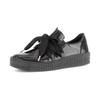 Slip-On Sneaker GABOR, Damen, Gr. 40, schwarz, Lackleder, Nappaleder, glänzend, sportlich, Schuhe, Slipper, Freizeitschuh, Halbschuh mit Best Fitting-Ausstattung
