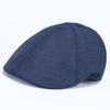 Schiebermütze CHILLOUTS "Kapolei Hat", Damen, Gr. S/M, blau, Kunstfaser, meliert, casual,modisch, Mützen, mit eleganter Struktur & bequemer Passform
