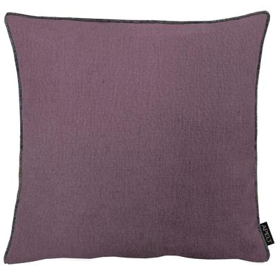 Kissenhülle APELT "Stone", lila (mauve), B:59cm L:59cm, Leinen, Polyester, Obermaterial: 95% Polyester, 5% Leinen, Kissenbezüge Image