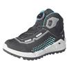 Sneaker RICOSTA "Terra WMS: normal", Kinder, Gr. 38, bunt (schwarz, türkis), Synthetik, Textil, kontrastfarbene Details, casual, Schuhe, Schnürschuh mit Sympatex-Membrane, Größenschablone zum Download
