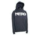 Nitro Kinder Zip Kapuzensweatshirt Standard, Navy, M