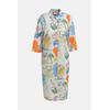 Sommerkleid SMITH & SOUL, Damen, Gr. S, US-Größen, cream weiß print, Material: 58% Viskose, 42% Baumwolle, bedruckt, gemustert, casual, lässig geschnitten lang, hoch geschlossener Ausschnitt, 3/4-Ärmel eingesetzt gerader Abschluss, Kleider, mit Taschen