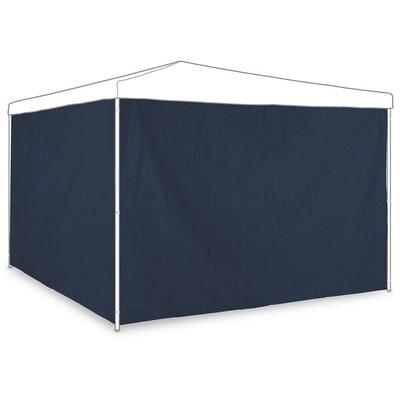 relaxdays 2er-Set Seitenteile für Pavillon 3x2m dunkelblau blau Image