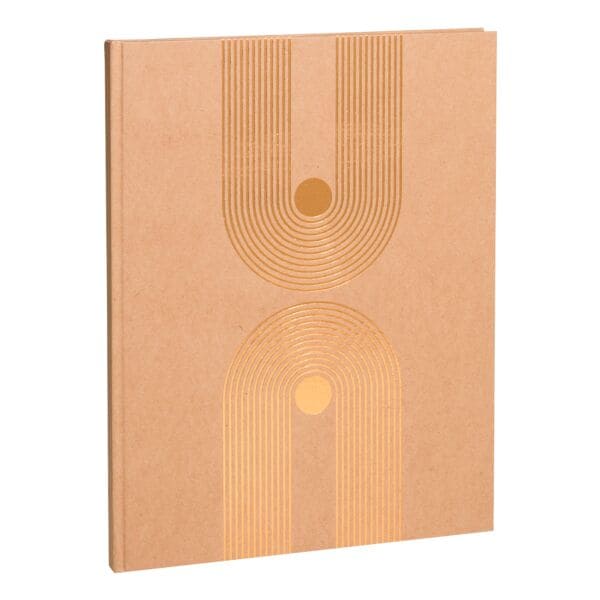 EXACOMPTA Gästebuch Graphik 27x22 cm 100 Seiten Kraft Image