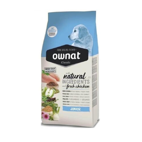 4kg Ownat Dog Classic Junior nourriture sèche pour chiens