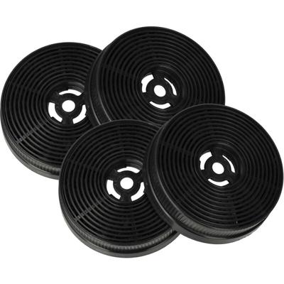 vhbw 4x Aktivkohlefilter Ersatz für PROKIRA PRCF140 für Dunstabzugshaube