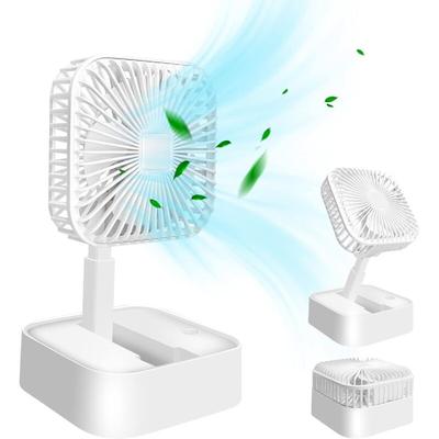 USB-Ventilator, tragbarer Mini-Ventilator, wiederaufladbarer Tischventilator, wiederaufladbarer Image