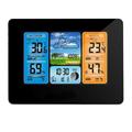 Mumu - Stazione meteorologica wireless Jalleria, stazione meteorologica digitale a colori con