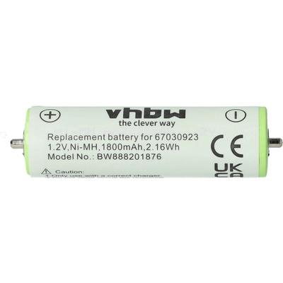 vhbw Akku kompatibel mit Braun 3030s, 3040s, 3045s, 310, 320, 320s, 330, 340, 340s Rasierer Image
