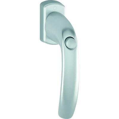 Hoppe - DK-Fenstergriff, mit Druckknopf, New York 0810SV/U10,N10/35, M5x45 F1 Image