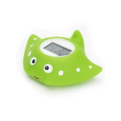 Grünes Fisch-Poolthermometer für Schwimmbad, Badewanne, Anzeigethermometer Image