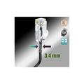Cavo di Rete Ethernet Slim Cat 8 15 m Tondo Nero lan wan sftp 32AWG, 2000 MHz 40 Gbps con
