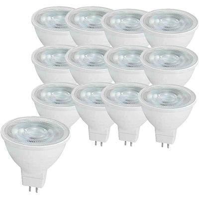 12er-Pack MR16 5W GU5.3 LED-Glühbirne, entspricht MR16-Halogenlicht, Kaltweiß 6000K, 500 Lumen, Image