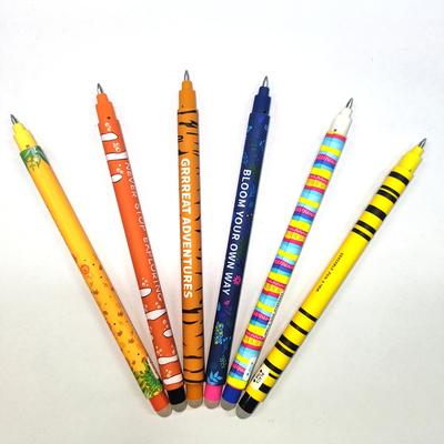 TEMU 13pcs Erasable Pencil Set, Assorted Styles Image