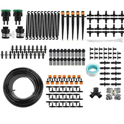 TEMU 40m Automatic Irrigation System Micro Drip Hose For Garden Watering For Efficient And Time-saving Garden And Plant Irrigation Image