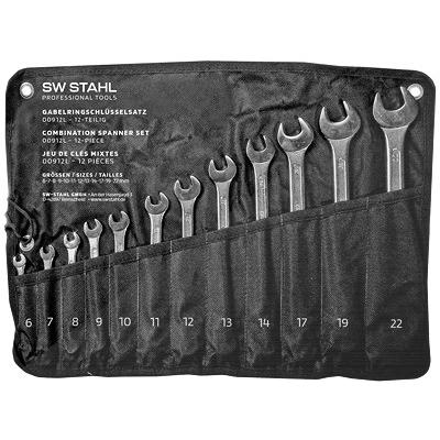Sw Stahl Gabelringschlüsselsatz, 6-22 mm, 12-teilig [Hersteller-Nr. 00912L] Image