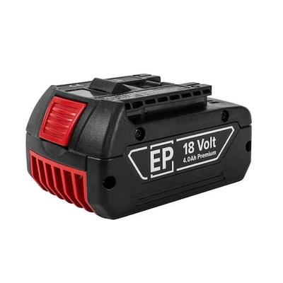 ENCORE PACKAGING E1260-28-D Battery,4 Ah,Li-Ion,Button Tab,18/20VDC