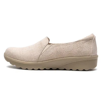 Skechers Women's Slip-On Shallow Casual Shoes Cushioning Sneakers 158896-Ofwt