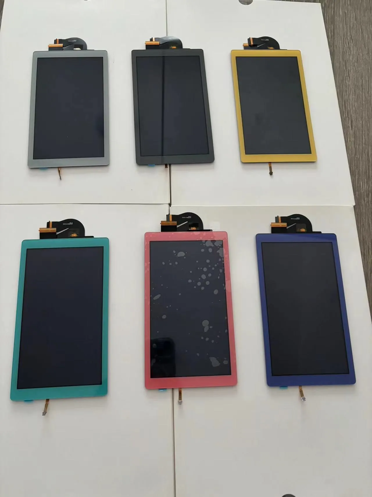 NS Lite Ersatz-LCD + Vollständig laminierte Touchscreen-Baugruppe mit Rahmenkleber Image