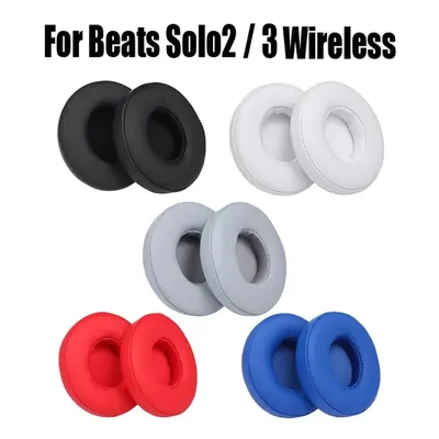 solo2 Replacement Ear pads for Beats Solo 2 & 3 by Wicked Cushions EarPads for Beats Solo3 Wireless ON-Ear Headphones