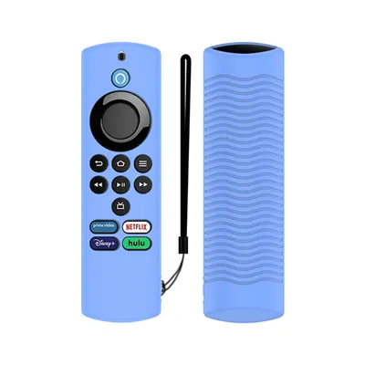 Fernbedienungshülle, Schutzhülle mit abnehmbarem Anti-Verlust-Lanyard für Amazon Fire TV Stick Lite Smart TV